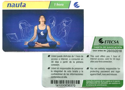 Cómo conectarte por internet en Cuba