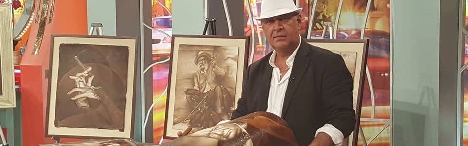 Milton Bernal: el pintor que convierte el tabaco en arte y vida.